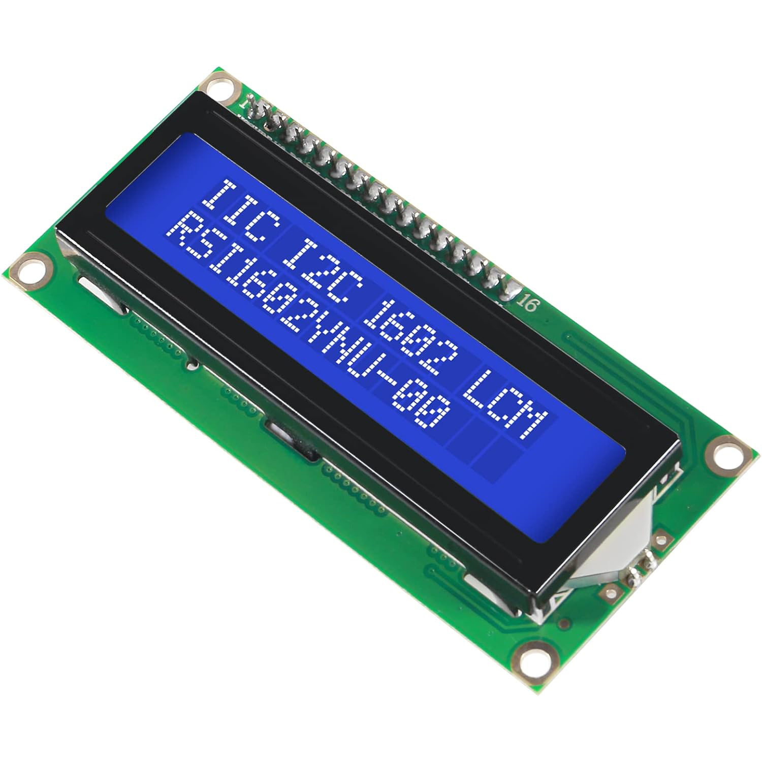 شاشة LCD1602 مع لوحة وحدة عرض  - مراجعة Lcd 1602 وسعره