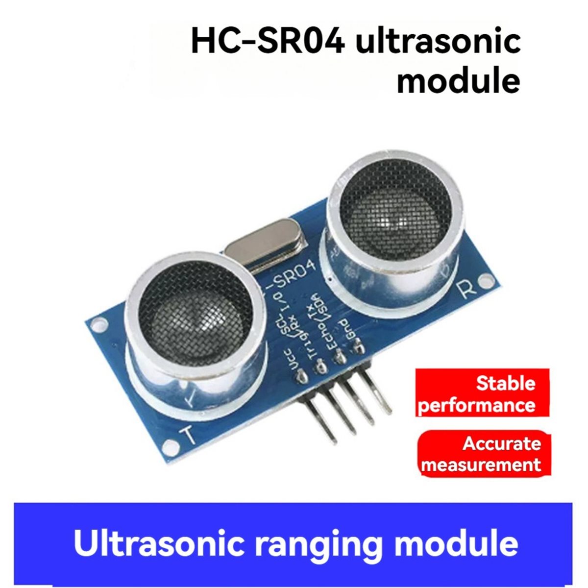 6 قطع من وحدة استشعار المسافة  - مراجعة Ultrasonic Sensor Hc-Sr04 وسعره