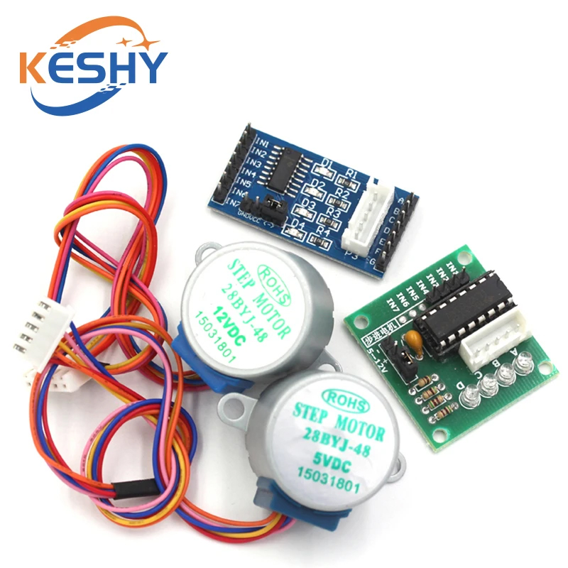 5 فولت 4-Phase 28BYJ-48 تيار م - مراجعة Stepper Motor 28Byj وسعره