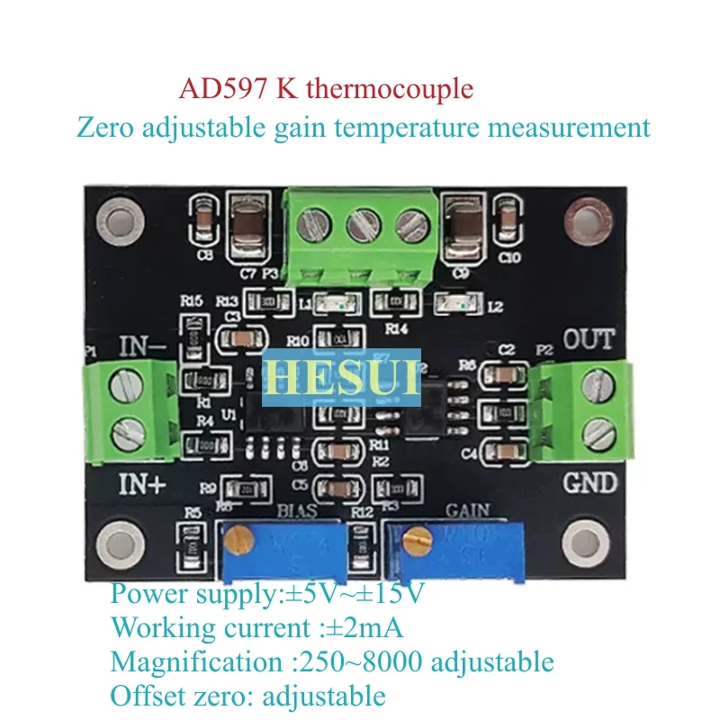 وحدة مكبر للصوت الحراري من الن - مراجعة Thermocouple Module K Type وسعره