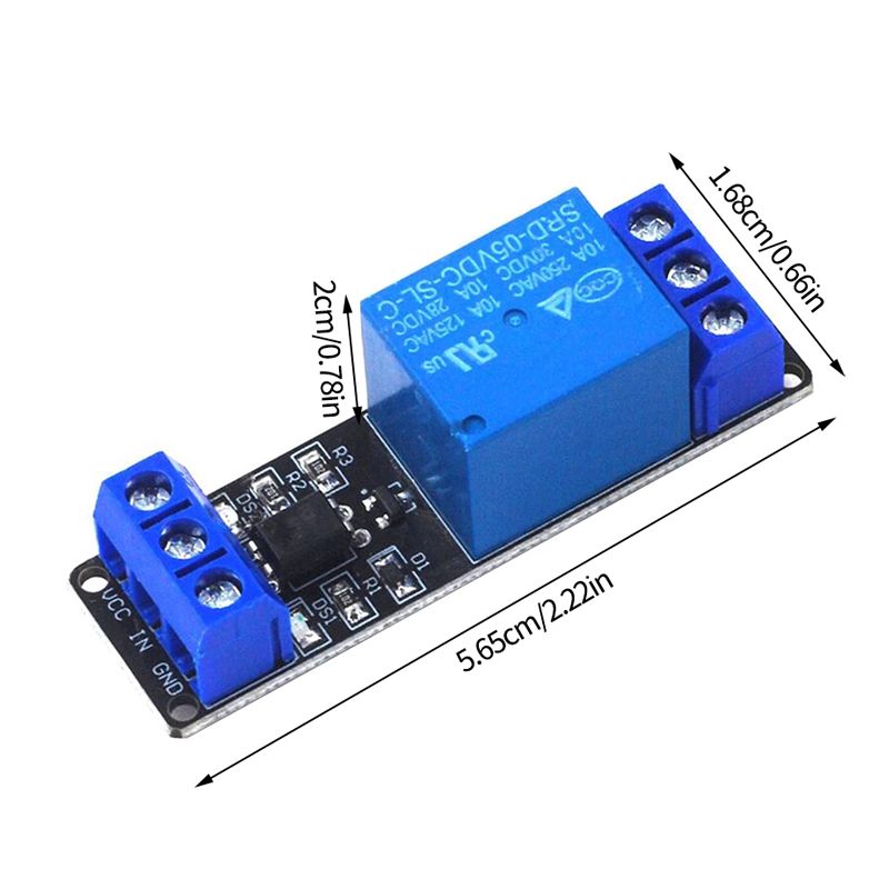 وحدة ترحيل كهرومغناطيسية ، مشغ - مراجعة Relay Module 1 Channel وسعره