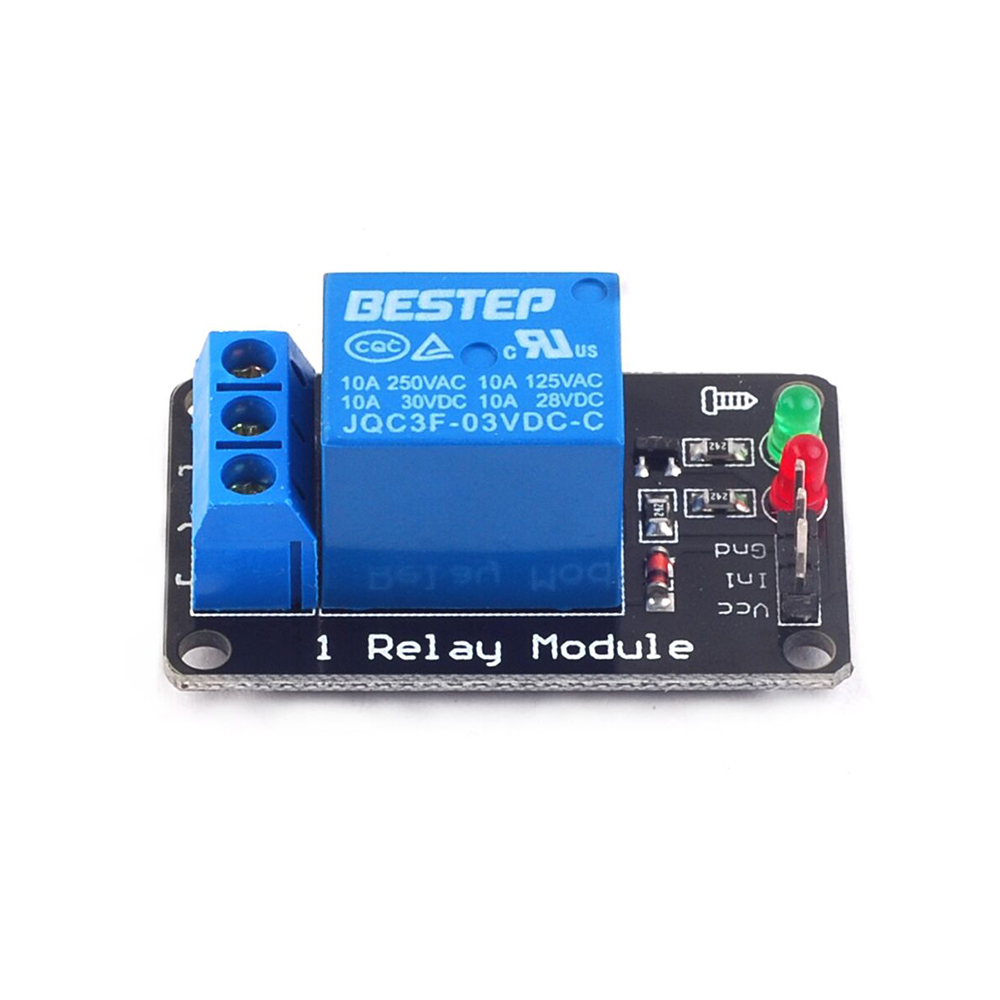 وحدة التتابع المضيئة ذات المست - مراجعة Relay Module 4 Channel وسعره