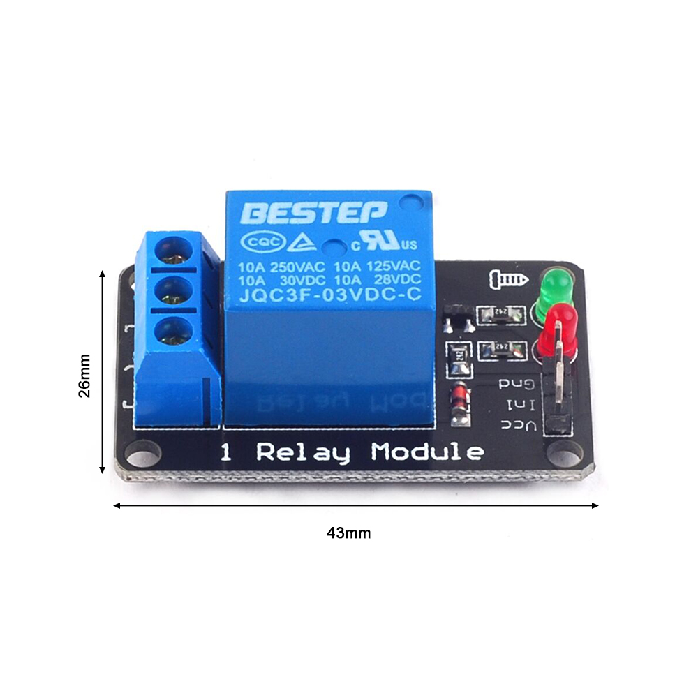 وحدة التتابع المضيئة ذات المست - مراجعة Relay Module 4 Channel وسعره