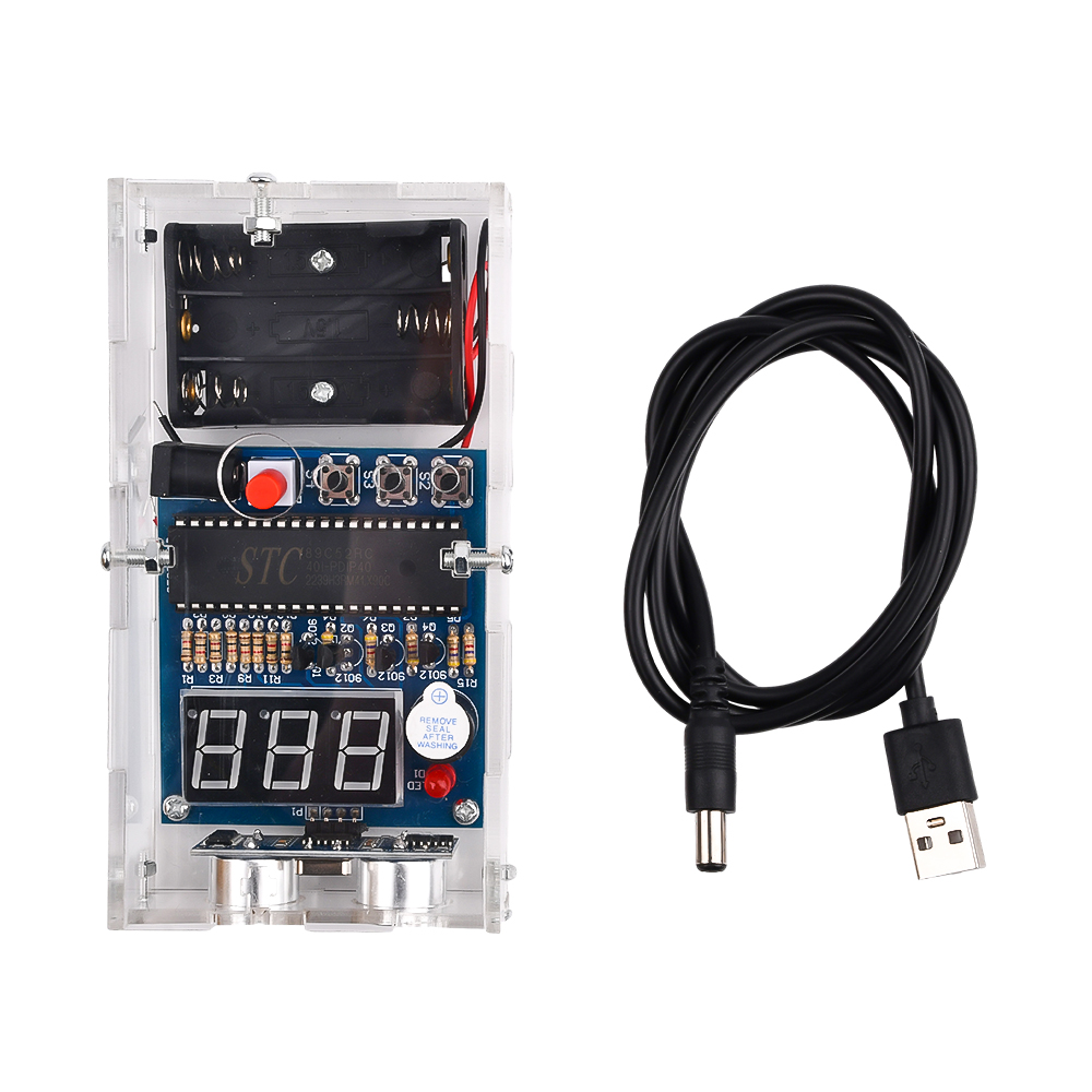 طقم إنذار بالموجات فوق الصوتية - مراجعة Ultrasonic Sensor Hc-Sr04 وسعره