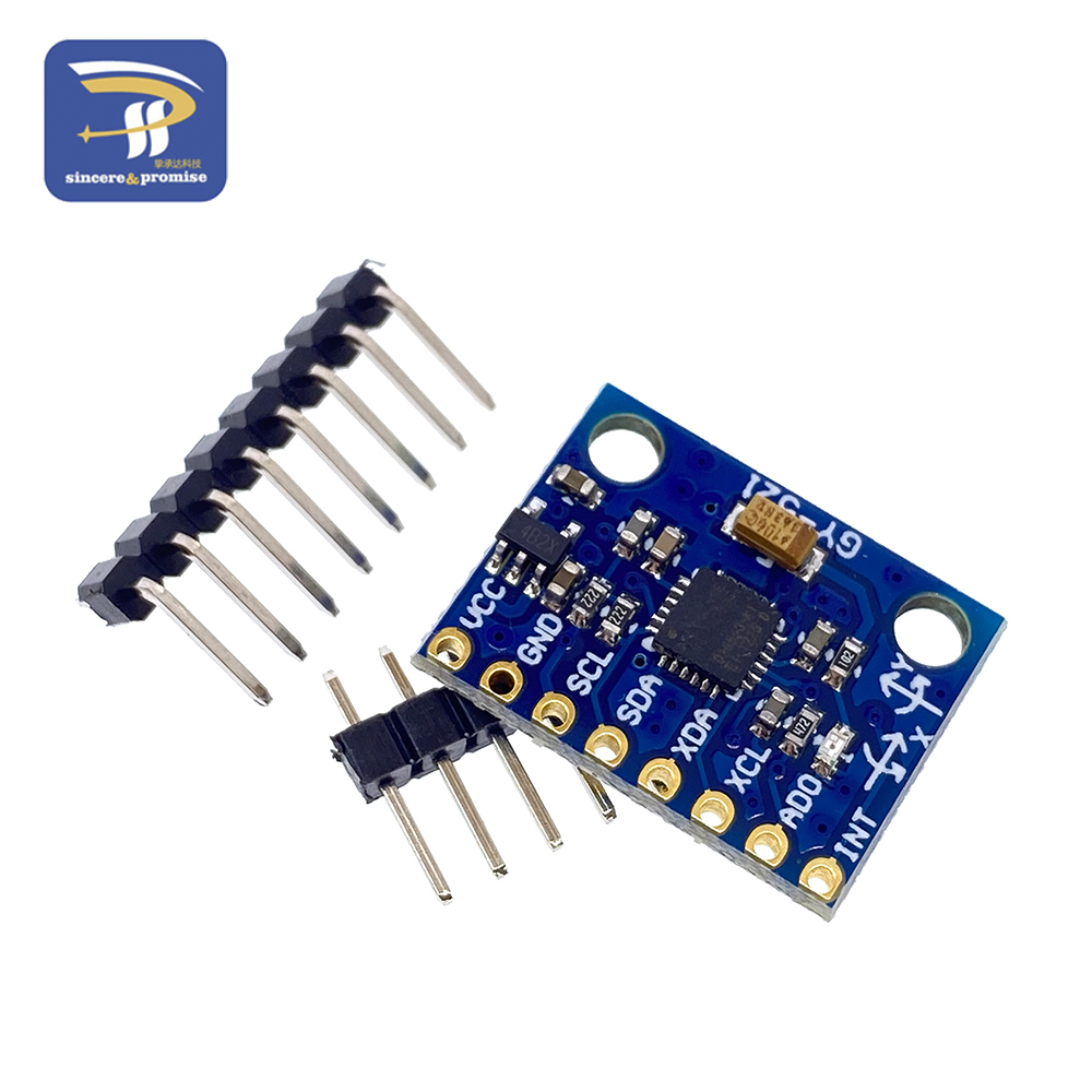 1 مجموعة IIC I2C GY-521 MPU-60 - مراجعة Mpu6050 وسعره