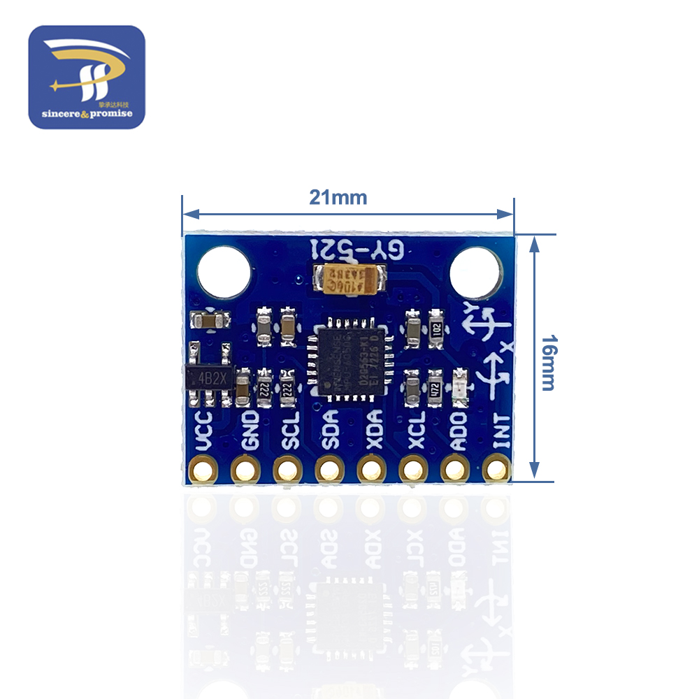 1 مجموعة IIC I2C GY-521 MPU-60 - مراجعة Mpu6050 وسعره