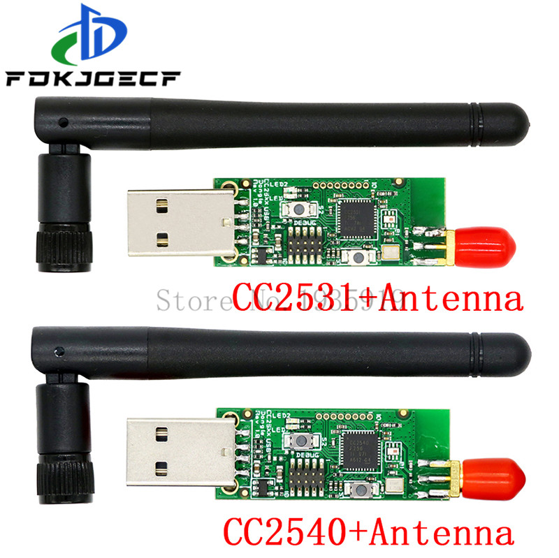 اللاسلكية زيجبي CC2531 CC2540  - مراجعة Zigbee Cc2531 وسعره